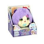 Juguete Interactivo Jumbo Kiss-meez Hamster Lila Sonoro 3 Años