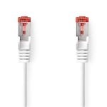 Cavo di rete Nedis CCGL85221WT30 Cat6 S/FTP 3 m Rosso e Bianco