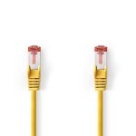 Cable réseau Nedis CCGL85221YE100 Cat6 S/FTP 10 m Rouge Jaune