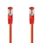 Cavo di rete Nedis CCGL85221RD10 Cat6 S/FTP 1 m Rosso