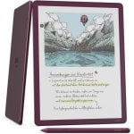 Livre Électronique Amazon Kindle Scribe Colorsoft WiFi Bluetooth 11" 32GB Bordeaux avec Stylus Pen