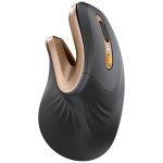 Mouse Protoarc EM11 NL Vertical Wireless Bluetooth 2400DPI Nero Oro