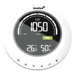 Stazione Climatologica Levenhuk Wezzer Plus LP90 Misuratore CO₂ Temperatura Umidità