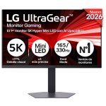 Écran PC LG 27GM950B-B.AEU 27" UltraHD 5K 165Hz IPS HDR10 G-SYNC FreeSync Haut-parleurs 1ms