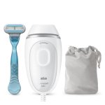 Depiladora Luz Pulsada IPL Braun Silk-expert Mini PL1124 3 Niveles Facial y Corporal Compacta
