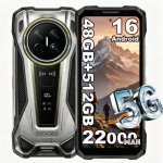 Doogee V Max 2 5G 16GB Schwarz 512GB 6,78" 22000mAh Akku