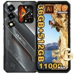 Oukitel WP66 5G 12GB 6.58" 512GB Negro batería 11000 mAh