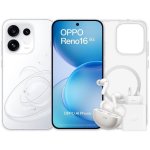 OPPO Reno16 5G 8GB 512GB 6,32" Branco Inclui Enco X3s, capa e carregador de 80 W