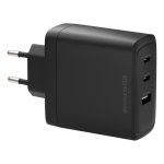 Caricatore DBRAMANTE1928 CI10EUBL7230 100W 2 Porte USB-C Ricarica Rapida Nero