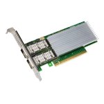 Tarjeta de red Intel E810-CQDA2 PCI Express 4.0 fibra 100 Gbit/s QSFP28