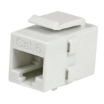 Acoplador Keystone StarTech.com Cat6 RJ45 Weiblich zu Weiblich Weiß
