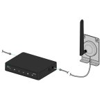 Kit extenseur antennes intérieures HPE Aruba Networking 90xx-LTE 6,1 m