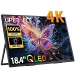 Monitor PC Uperfect 18,4" Ultra HD 4K QLED HDR Portatile VESA