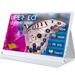 Monitor PC Uperfect 15,6" FullHD 60Hz IPS USB-C HDMI VESA 1200:1 Bianco