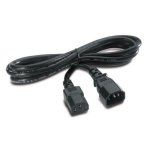 Netzkabel APC C13/C14 2,5 m, Stecker C14 Männchen zu C13 Weibchen