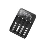 Cargador de baterías DLH DY-CU5170 USB 4 ports LED Noir