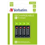Pile Recargable AAA Verbatim 49514 NiMH 1,2 V 950 mAh 4 unités
