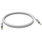 Câble audio Vision TC 10M3.5MMP 10 m blanc avec connecteurs 3,5 mm mâle