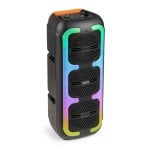 Altavoces Fenton Portátil Bluetooth 120W con micrófono y luces LED
