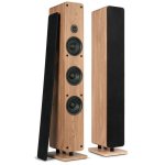 Altavoces Audizio Torre Pasivos 160W con 3 woofers y tweeter dome