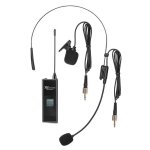 Micrófono Power Dynamics PD520BP UHF petaca 100 canales con pantalla