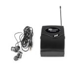 Micrófono Power Dynamics TG40R receptor inalámbrico UHF digital compacto