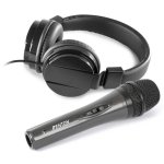 Set de Accesorios para DJ con Auriculares Vonyx VH120 y Micrófono Fenton DM105