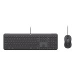 Tastiera Logitech Signature Slim MK620 cablata AZERTY francese con mouse ottico