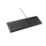 Teclado Kensington KB100 EQ membrana completo con cable y diseño sostenible