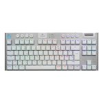 Teclado Logitech G915 X LIGHTSPEED TKL mecánico inalámbrico AZERTY blanco