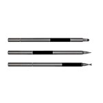 Lápiz digital XtremeMac XWH-STY-83 Aluminium Kapazitiv Schwarz/Silber