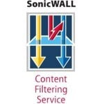 Software de segurança SonicWall Content Filtering Service 1 ano
