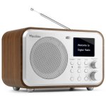 Radio Portátil Audizio Milan DAB+ FM Bluetooth Plata