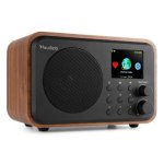 Radio Audizio Vicenza FM/DAB+ WiFi Bluetooth 5.0 Batería Integrada Negro/Madera