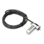 Câble antivol DLH DY-CS5045 2 m avec serrure à combinaison pour portables