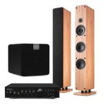 Audizio Arco Pack 2 Altavoces Torre 320W Bluetooth 5.0 Subwoofer 160W RCA