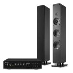 Audizio ARCO Pack 2 Altavoces Torre Pasivos 320W Bluetooth 5.0 Óptica
