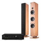 Audizio Arco Pack 2 Altavoces Torre Pasivos 320W Bluetooth 5.0 RCA Óptica