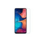 Protector de verre trempé pour Samsung Galaxy A20 transparent