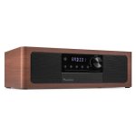 Audizio Lunata – Radio Dab+ Con Reproductor De Cd, Bluetooth 5.3, Hdmi Arc Y 100w – Color Madera Oscura