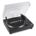 Tocadiscos Vonyx DT3000 Tracción por Correa USB Phono/Línea Negro