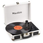 Tocadiscos Audizio RP116CR Bluetooth USB digitalización MP3 3 velocidades