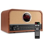Radio Audizio Salerno 40W RMS DAB+ FM Bluetooth 5.0 CD USB Mando