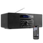 Microcadena Audizio Prato 60W RMS Bluetooth DAB+/FM CD USB AUX Blanco