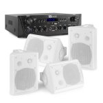 Sistema de sonido Power Dynamics BGO50 120W RMS Bluetooth USB/SD Radio FM