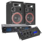 Pack sonido Max XEN-3508 500W RMS Bluetooth Mezclador STM3030 USB MP3