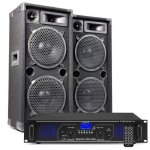 Combinación altavoces Fenton MAX210 2000W Bluetooth USB MP3 Plug and Play