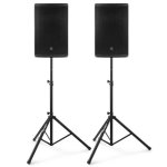 Pack altavoces Power Dynamics PD412A 700W RMS Bluetooth con trípodes