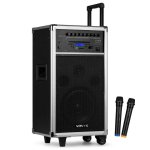 Sistema de megafonía Vonyx ST100 250W Bluetooth CD USB SD Micrófonos