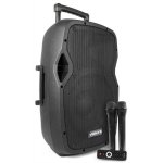 Altavoz portátil Vonyx AP1200PA 600W Bluetooth 2 micrófonos UHF USB SD